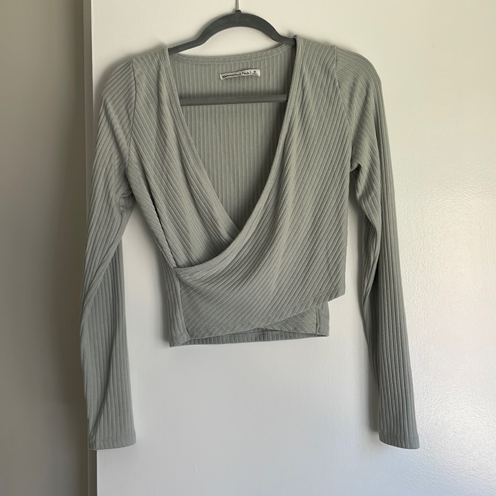 Abercrombie Wrap Sweater